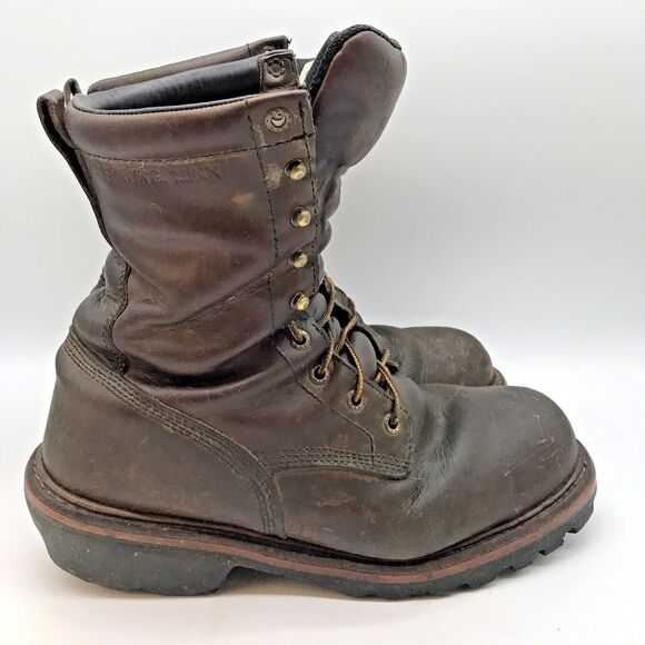 Red Wing LoggerMax Safety Boots Men\'s 9.5 Leather ASTM F 2413-18 M/I/C EH 2217 main image 11